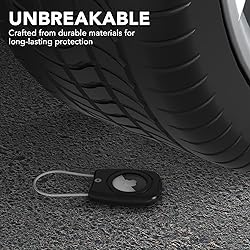 HATALKIN for Air tag Holder for Air tag Keychain