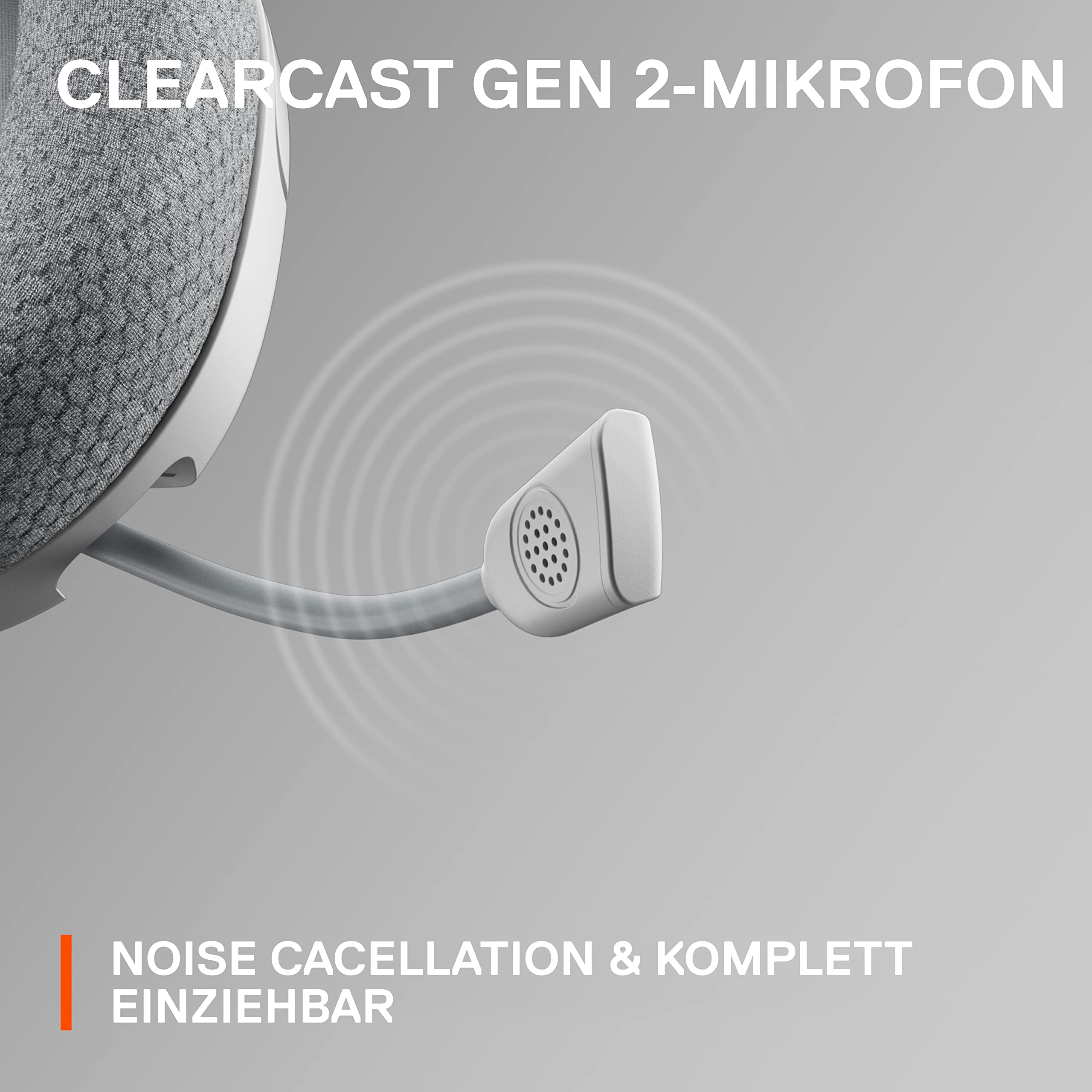 SteelSeries Arctis Nova 1P - Multi-System Gaming-Headset – Hi-Fi-Treiber – 360° Surround-Sound – Memory Foam-Ohrpolster – Mikrofon mit Geräuschunterdrückung – PS5, PS4, PC, Xbox - Weiß 8