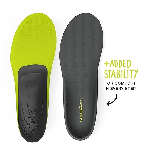 Superfeet Run Support Low Arch (Carbon) Trim-To-Fit Unisex