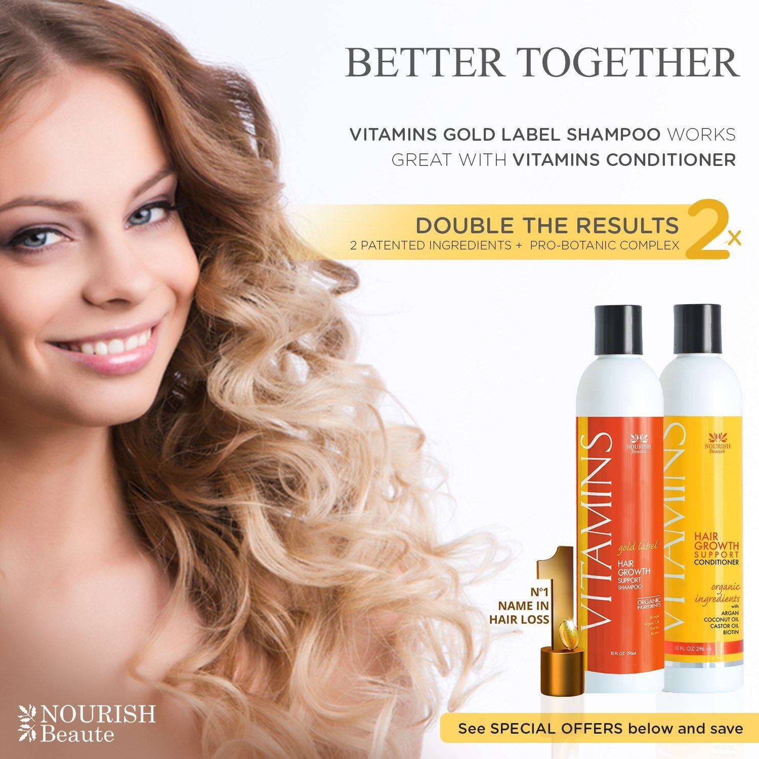 Nourish Beaute Vitamins Premium Shampoo For Hair Loss That Promotes Hair Regrowth Volume And Thickening With Biotin Dht Blockers Antioxidants And #vitamins #hair #growth #support #shampoo Nourish Beaute Vitamins Premium Shampoo For Hair Loss That Promotes Hair Regrowth Volume And Thickening With Biotin Dht Blockers Antioxidants And