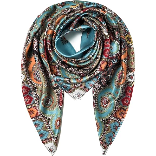 SHIROUYU 100% Pure Mulberry Silk Scarf - 35