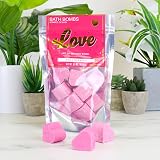 Gift Republic Rose Scented Love Heart Pink Mini Bath Bombs Gift For Her Birthday view 2