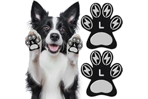 EPAWPA Anti-Slip Dog Paw Protectors for Senior Dogs - Traction Pads for Hardwood Floors & Hot Pavement, Durable Dog Paw Grips with Strong Traction (5 Sets, 20 Pcs) L