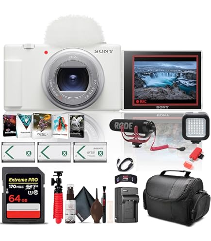 Amazon.com : Sony ZV-1 II Vlog Camera for Content Creators and