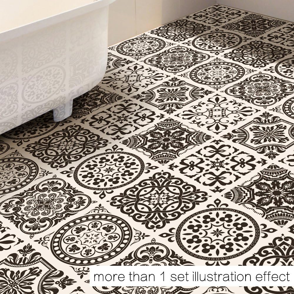 Vinyl Floor Wall Tiles Floor Sticker - Image 4