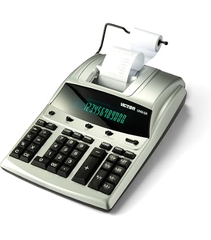 Victor 1460-4 Printing Calculator Ribbon – Compatible With Canon M310, Nukote BR80C & More (Printer Ribbon Depot)