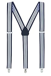 Hold’Em 1" Teens & Men Suspender and Bow Tie Set
