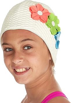 girls bathing caps