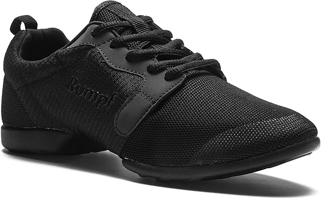 dance sneakers black