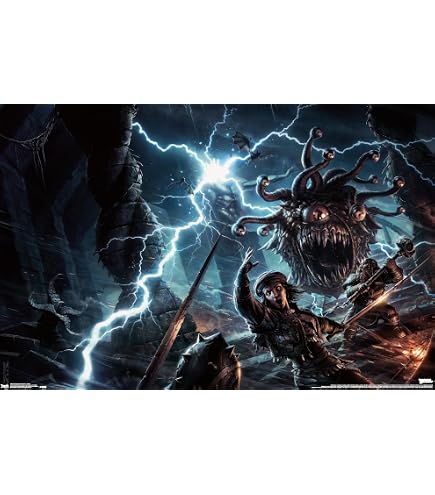 Dungeons and Dragons - Battle Wall Poster : Amazon.ca: Home