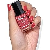 LONDONTOWN lakur Nail Polish - Chip-Resistant, Non-Toxic, Conditions & Hydrates Nails | Glossy Sun-Kissed Blush Pink, Flushed Cheeks, .40 fl oz