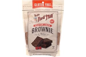 BOB'S RED MILL Bob’s Red Mill Gluten Free Brownie Mix, 21 Oz Bag (Pack of 1) - Kosher