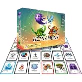 Lite Edition | Compact Monster Battle Card Game | Travel-Friendly Family Strategy Game | Ages 7-99, 2-4 Players, Learn in 5 Minutes, 30-Min Games | Award-Winning, Kid-Invented | Stocking Stuffer Gift