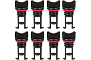 Ouligay 8pcs Kayak Plugs Kayak Drain Plugs Hull Thread Drain Plugs Canoe Boat Plug Boat Drain Plug Scupper Plugs Thread Drain Plugs Lifetime Kayak Accessories for Kayak Dinghy Canoe Boat