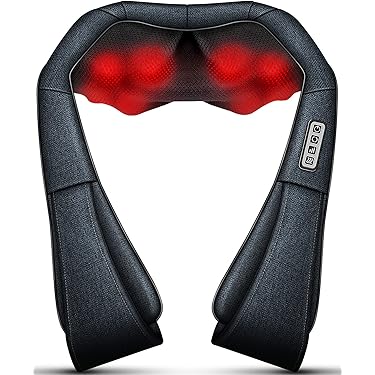 amazon vibrating back massager Amazon.com: Snailax Shiatsu Back Massager with Heat Vibration, Rechargeable  Cordless Neck Back Massager for Pain Relief Deep Tissue, 4D Deep Kneading Back  Massage Pillow, Gifts for Mom Dad-Home Office Use : Health main image 1