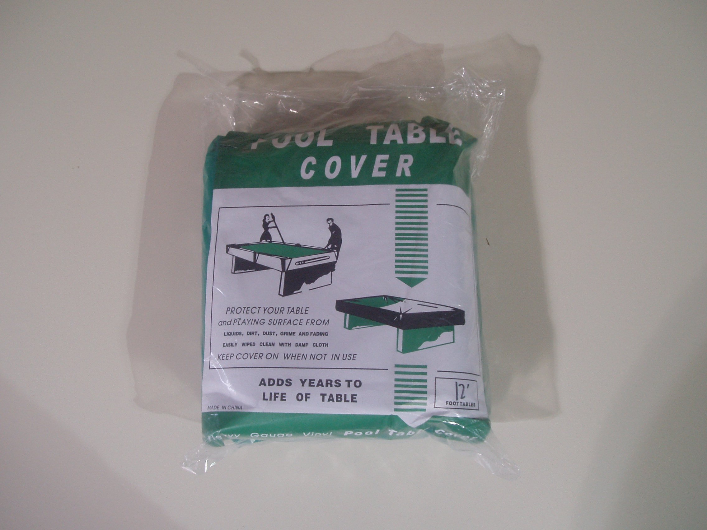 POOL TABLE COVER TO FIT 12 FT TABLE**