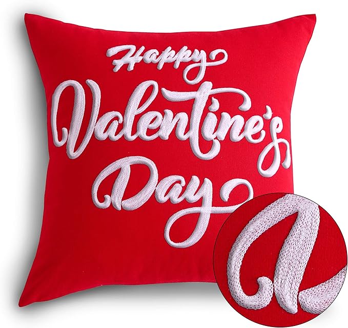 Amazon Com Happy Valentine S Day Decorations Throw Pillow Case