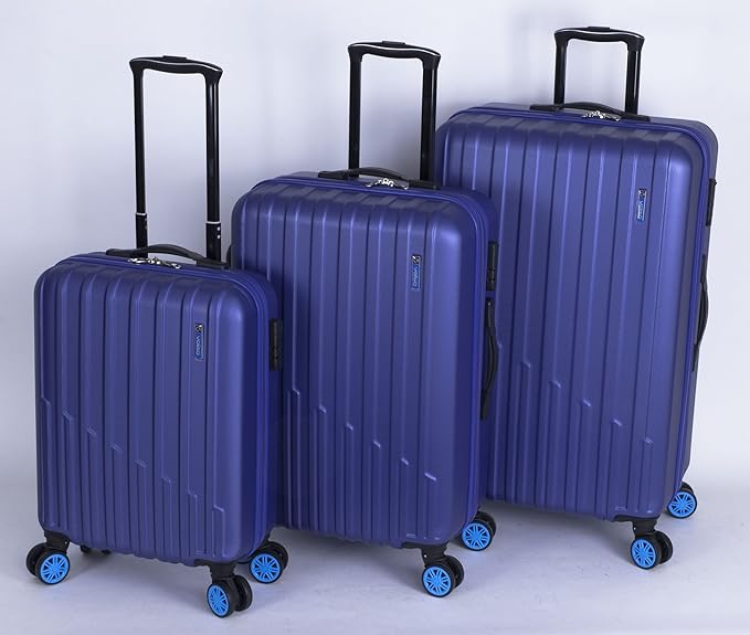 Way - Set 3 Maletas Valisa - Ruedas dobles - Expandible ...