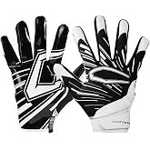 Cutters Football Gloves - Game Day Football Receiver Gloves with High Tack Silicone Grip, Superior Support and Protection