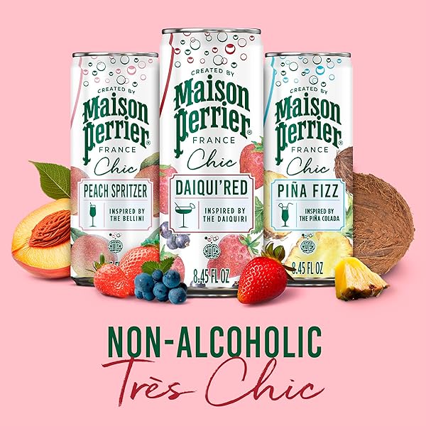 MAISON PERRIER CHIC DAIQUI’RED, 8.45 FL OZ CAN (4 COUNT)