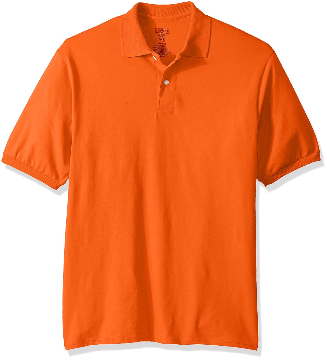 Jerzees Mens Spot Shield Short Sleeve Polo Sport Shirt