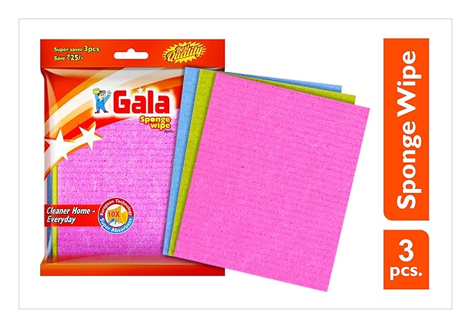 Gala 148994 Sponge Wipe (Pack of 3)