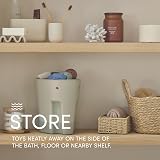Shnuggle Ellie Bath Toy Storage Caddy | Draining Organiser & Scoop view 6