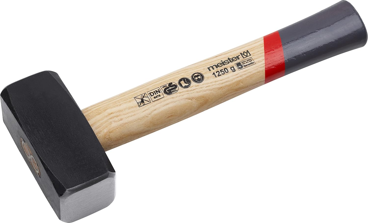 Meister Fäustel - 1250 g Kopfgewicht - Hochwertiger Stahlkopf