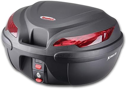 キジマ(Kijima) リアボックス 50ℓ K-22 最大積載量3㎏ ブラック/ブラック 908-009