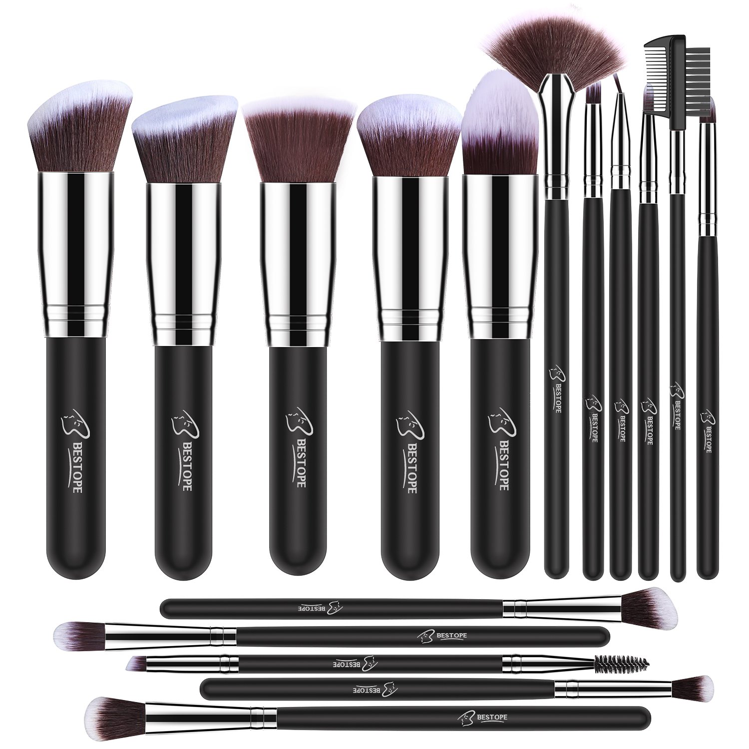 BESTOPE Makeup Brushes 18 Pieces Makeup Brush Set Buy Online in United