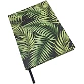 Art Alternatives Fashion Journal, Lined, 6" x 8", Ferns Light Green