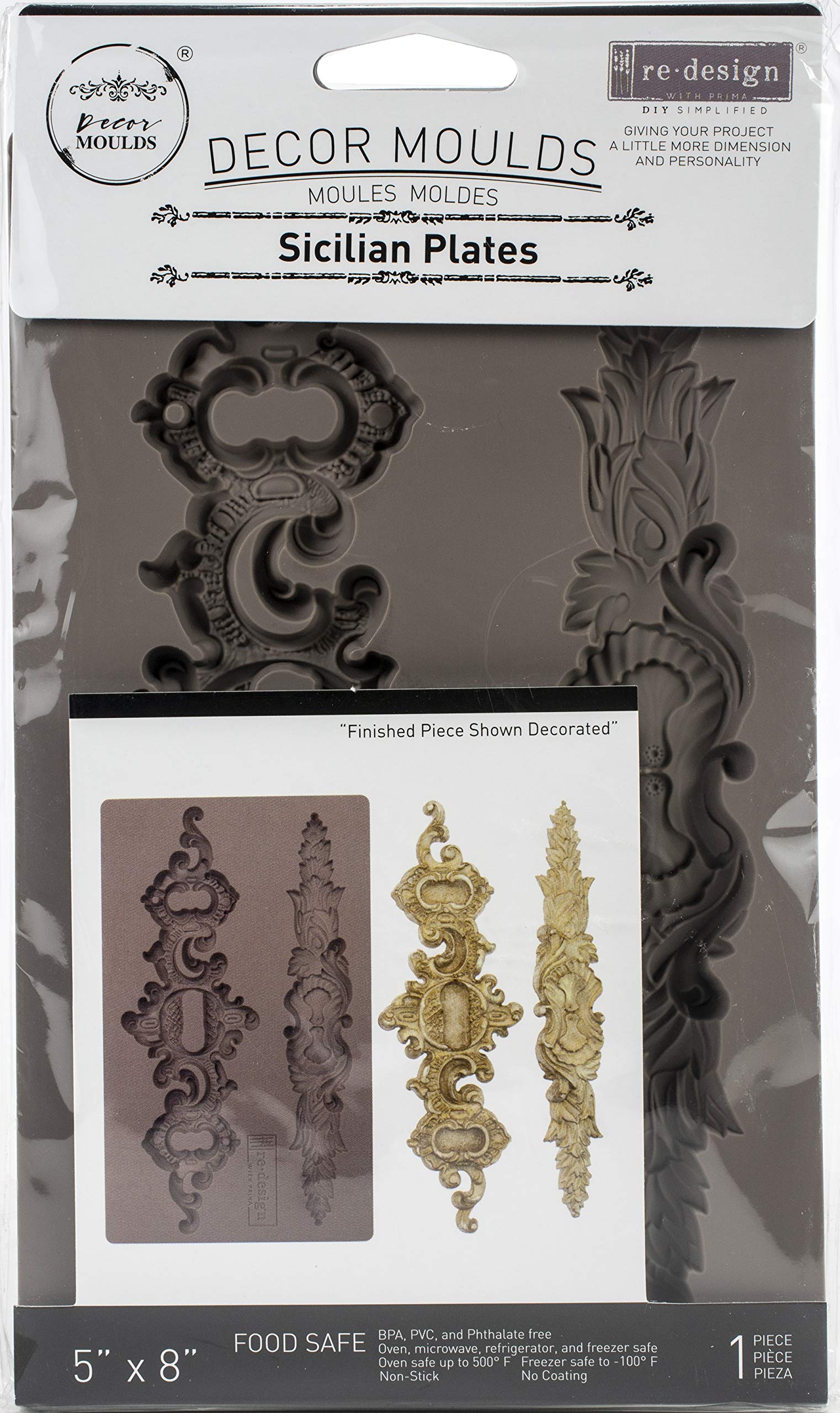 PRIMA MARKETING INC Redesign Mould 5X8 SIC, Sicilian Plates, One Size