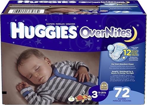 huggies overnites diapers size 3