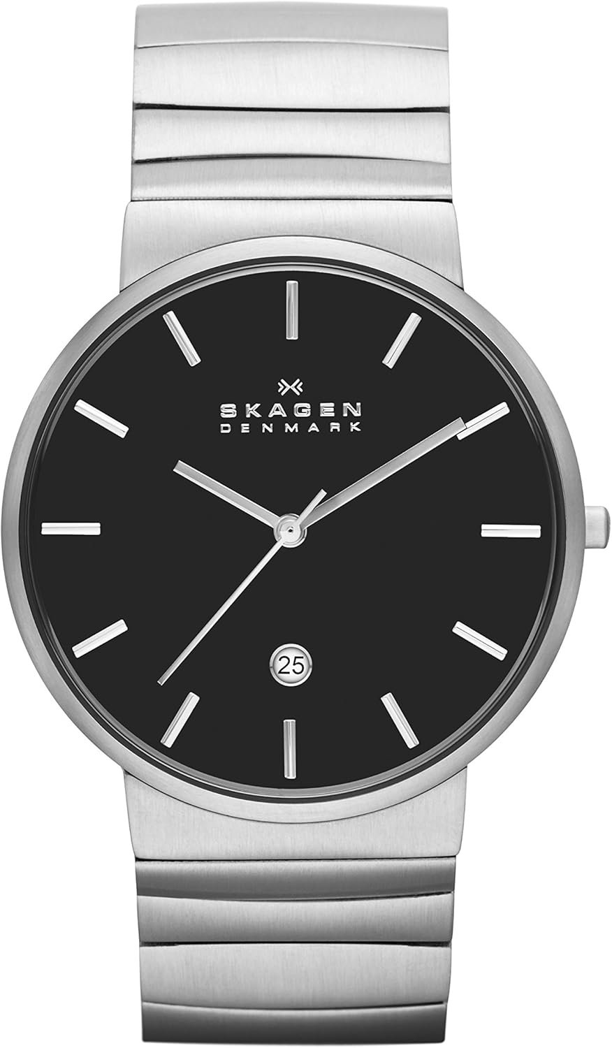 Skagen Stainless Steel Quartz Analog Men's Wrist Watch SKW6109 Amazon
