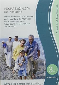Inqua NaCl 0,9% Inhalationslösung 502G0300, 30 Ampullen á 3 ml