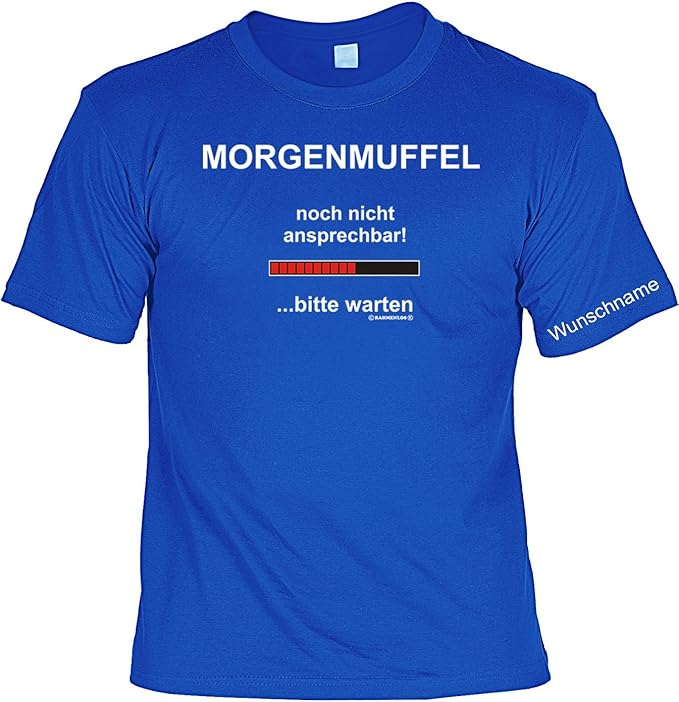 TShirt mit Wunschname Lustiges Sprüche Shirt als