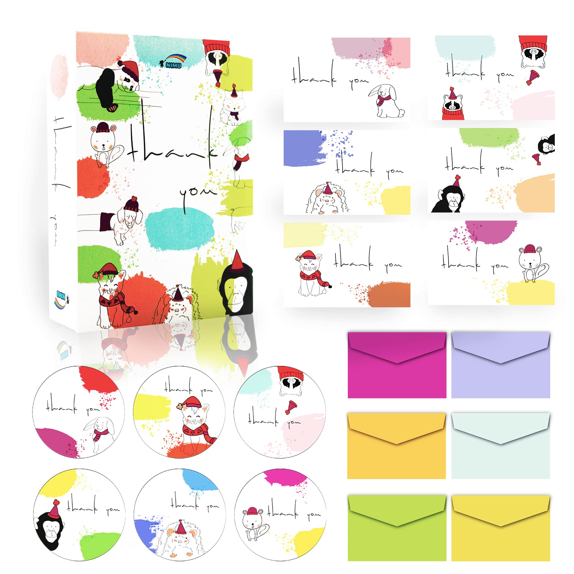 NIMU 130 Pieces Christmas Window Stickers, Santa Reindeer Sleigh Pine Tree Snowflakes and More, PVC Static Double-Sided, Reusable Easy to Attach Stickers in 6 Blue Sheets- Christmas Party Favors