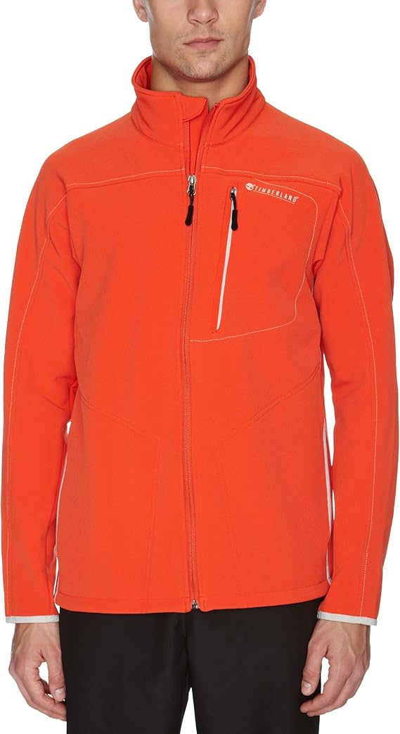 Timberland Men's Auburndale Fleece Jacket Orange 75218846 Small