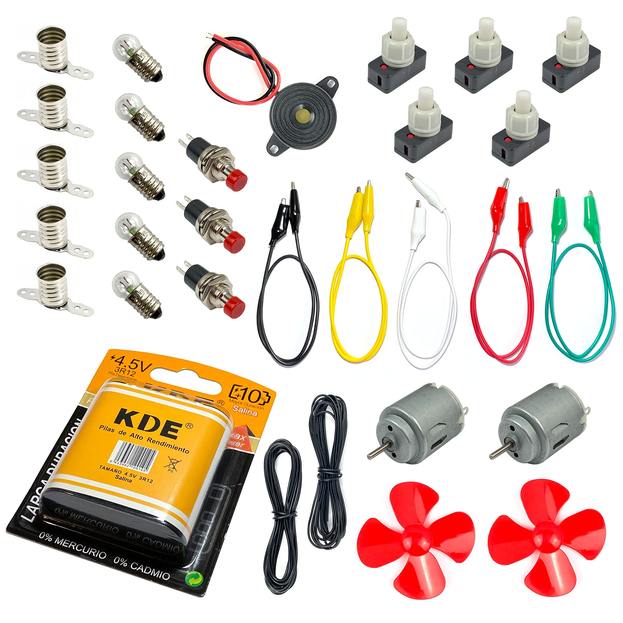 InputMakers - Advanced Electric Circuit Kits for Kids, Snap Circuits, Electronics Kit
