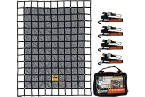 Gladiator Cargo Nets - Heavy Duty Trailer Cargo Net - (SUT-100) - 7.3' x 9.3' (for 5x8 ft Trailers)