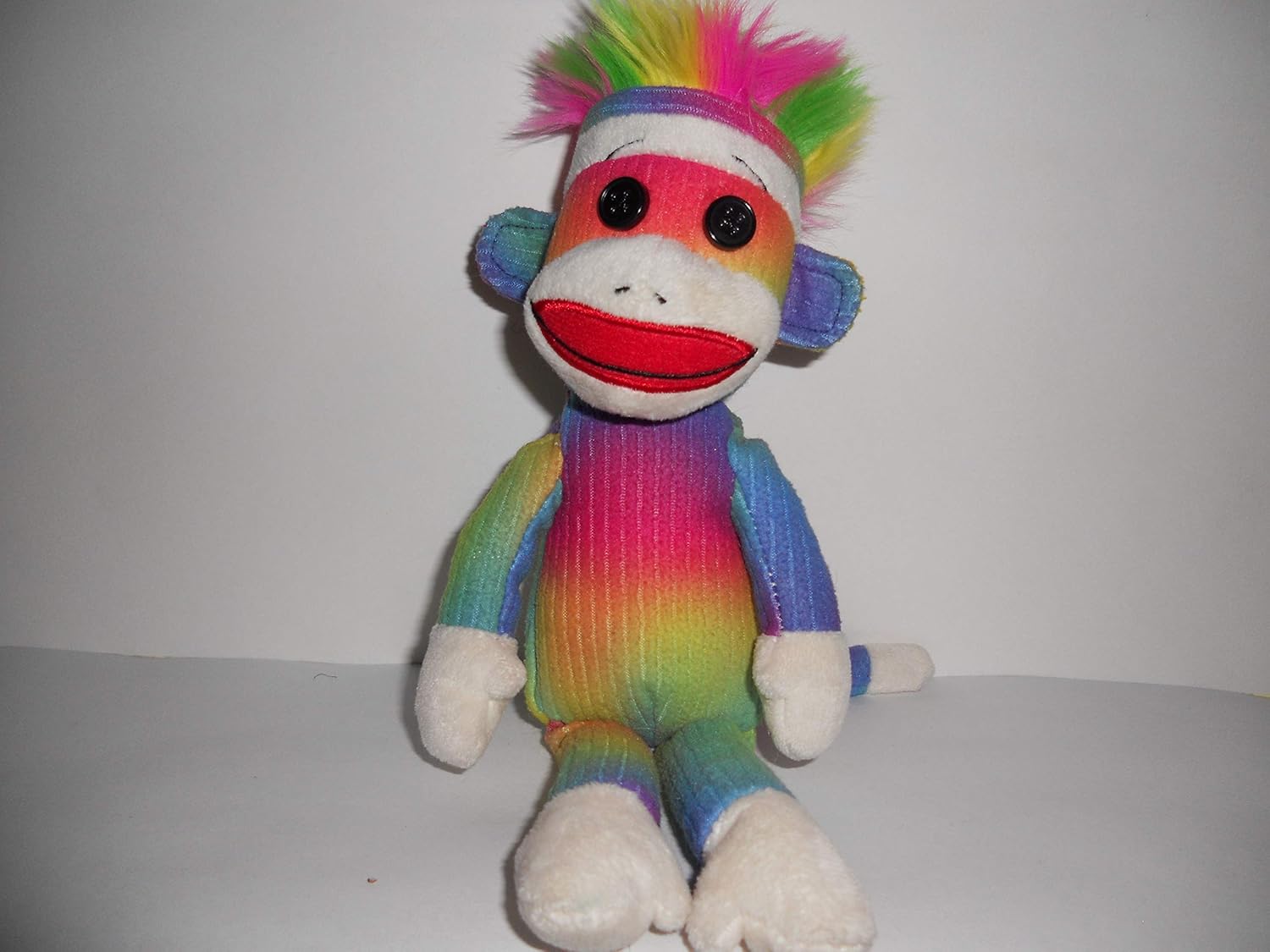 ty rainbow sock monkey