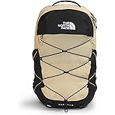The North Face Borealis Commuter Laptop Backpack - Water Repellent, 16" Laptop Sleeve, Large Main Compartment, Gravel/TNF Black-NPF, One Size