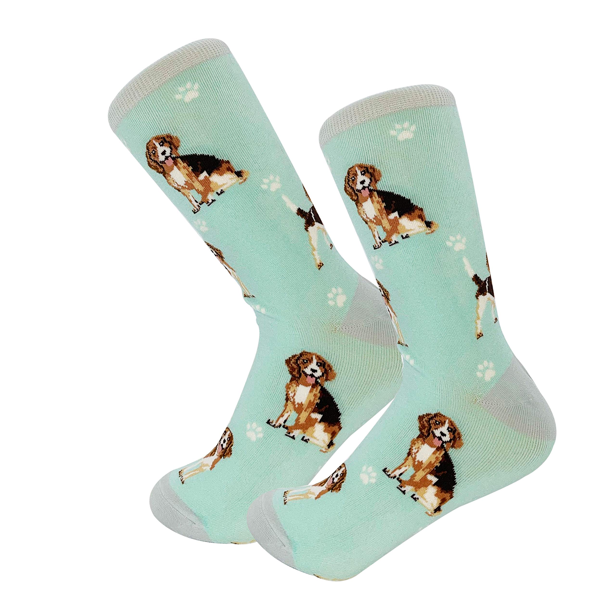 Pet Lover Socks - Fun - All Season - One Size Fits Most - For Women And Men – Dog Gifts (Beagle)