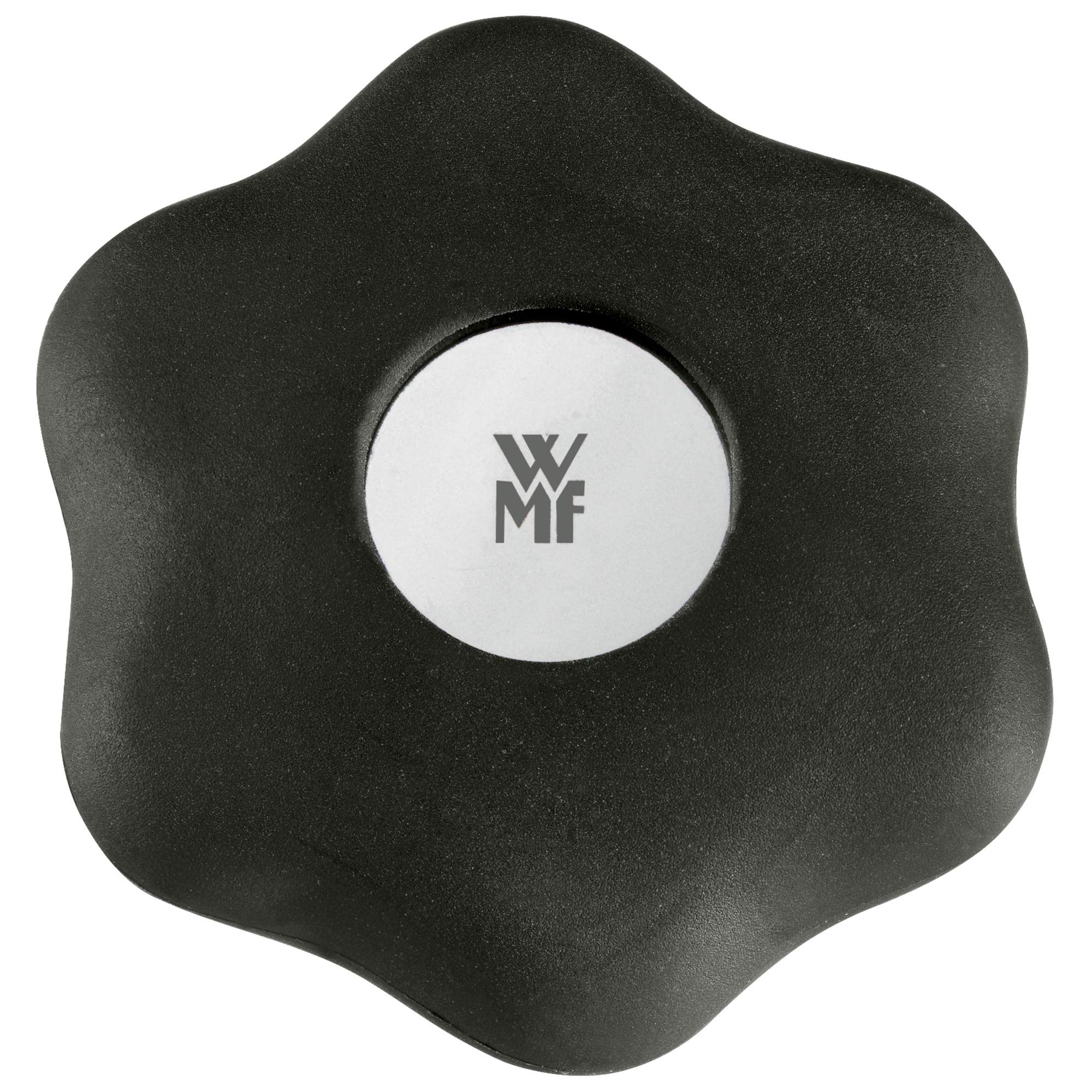 WMF Clever and More Cromargan Twist-Off Lid Tongs, Black, Diameter 6 cm