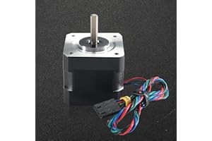 FYSETC Prusa i3 MK3 MK3S+ Y-Axis Step Motor NEMA17 42-40 Motor 2 Phase 1.8° Shaft 20mm with 500mm/19.6inch Integrated Connecting Wire for Prus i3 MK2 MK52 MK3S Y Axis 3D Printer Parts or CNC Machine