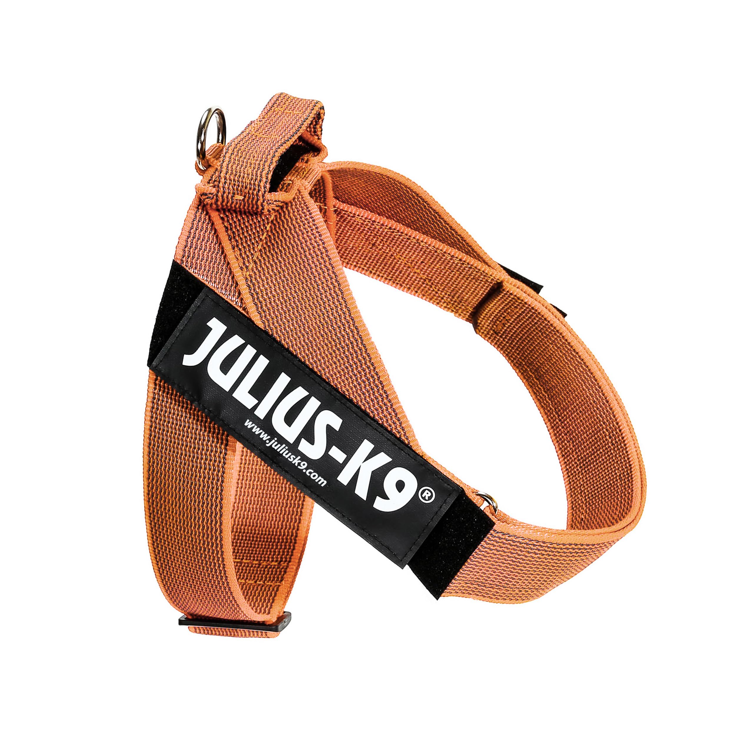 Julius-K9, IDC Color & Gray Belt Harness, Size: L / 1, Orange-Gray