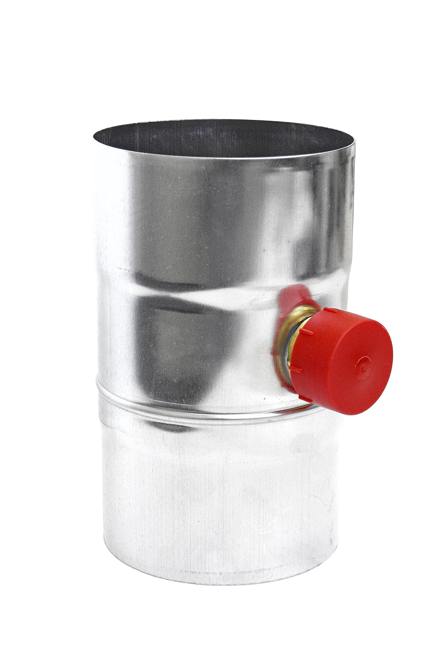 SAREI Rainwater Collector DN, Rainwater Use Easy Installation in Downpipe, Collect Water Directly, Nominal Width 100 mm, Zinc Copper, 100 Net Width