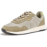 BOSS Mens Leather Mix Low Top Sneaker