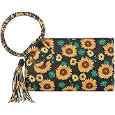 Womens Clutch Purse Wristlet Wallet Evening w/Hand Strap Casual Formal Vegan Leather - Metro Muse