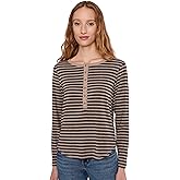 Mod-O-Doc Women's Long Sleeve Slim Shirttail Henley